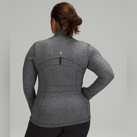 NWT Lululemon Define Heathered Black Jacket Size 8 - Picture 3 of 7